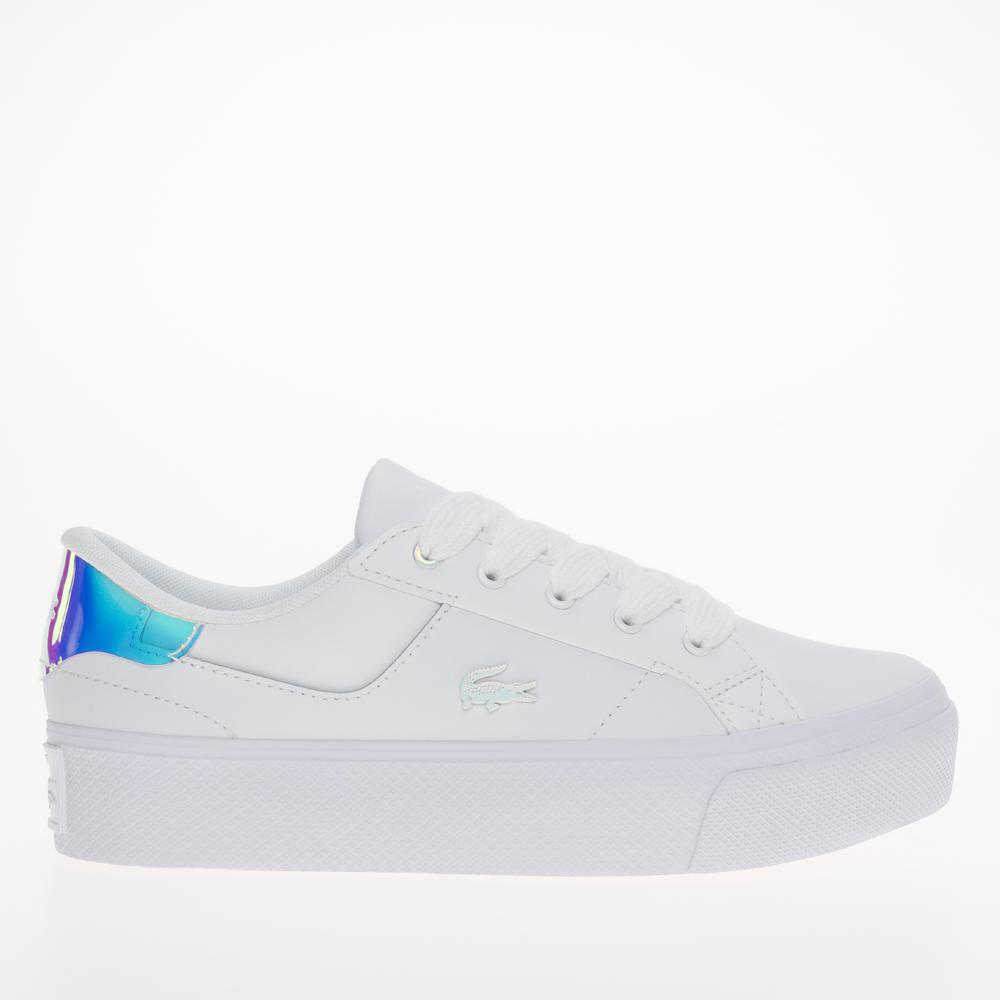 Topánky Lacoste Ziane Platform 124 1 CFA 747CFA0004-1Y9 - biele