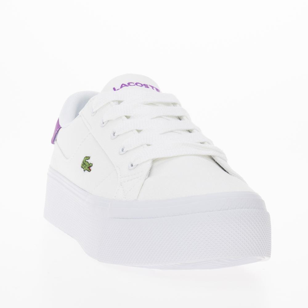 Topánky Lacoste Ziane Platform Textile 745CFA0012-Z54 - biele