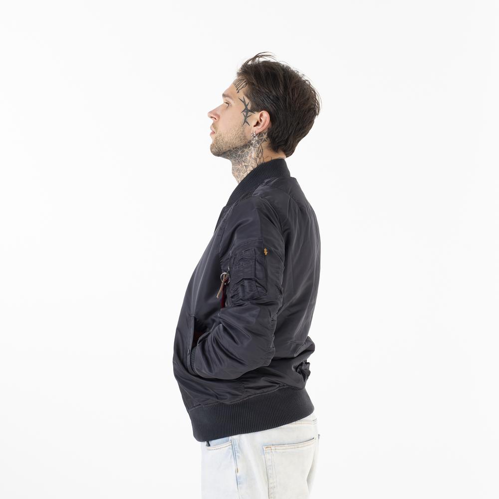 Bunda Alpha industries MA-1 VF 59 Long 168100466 - šedý