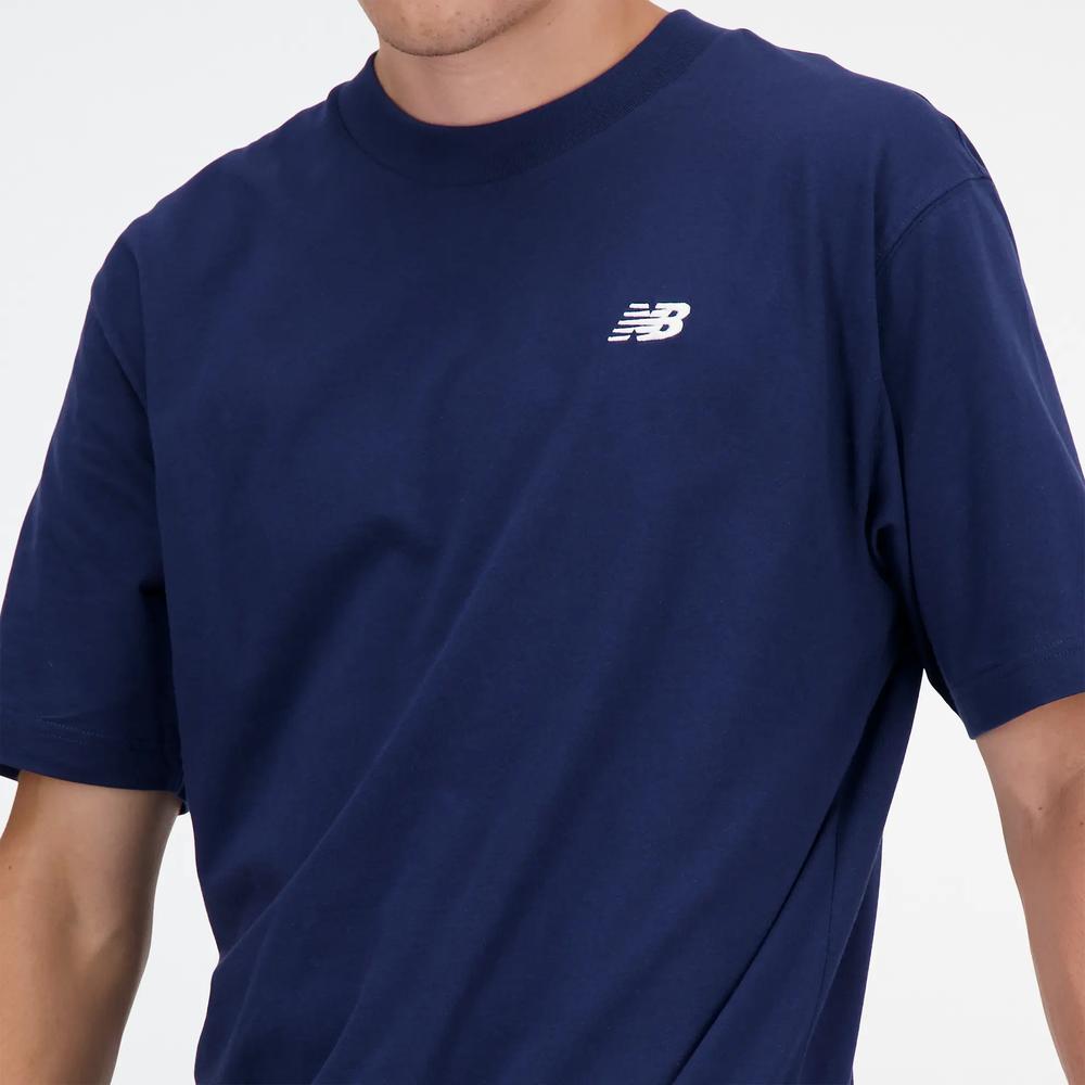 Pánske tričko New Balance MT41509NNY - tmavomodré
