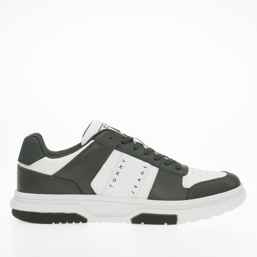 Topánky Tommy Jeans TJM Leather Cupsole 2.0 EM0EM01283-0K4 - biele
