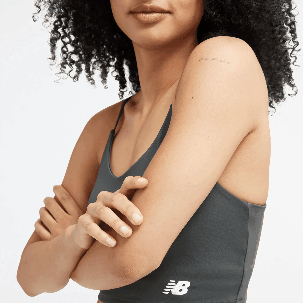 Športové podprsenky New Balance WB33502ACK - čierne