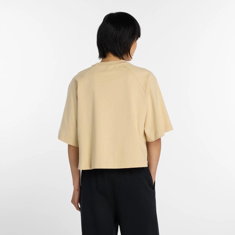 Dámske tričko New Balance WT6147DDABC - žltá