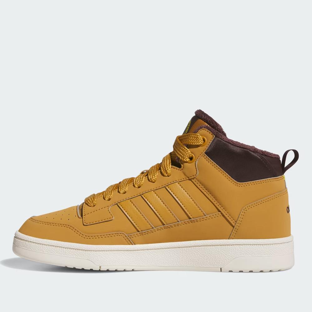 Mužský topánky adidas Sportswear Rapid Court Mid Winterized JR0171 - hnedé