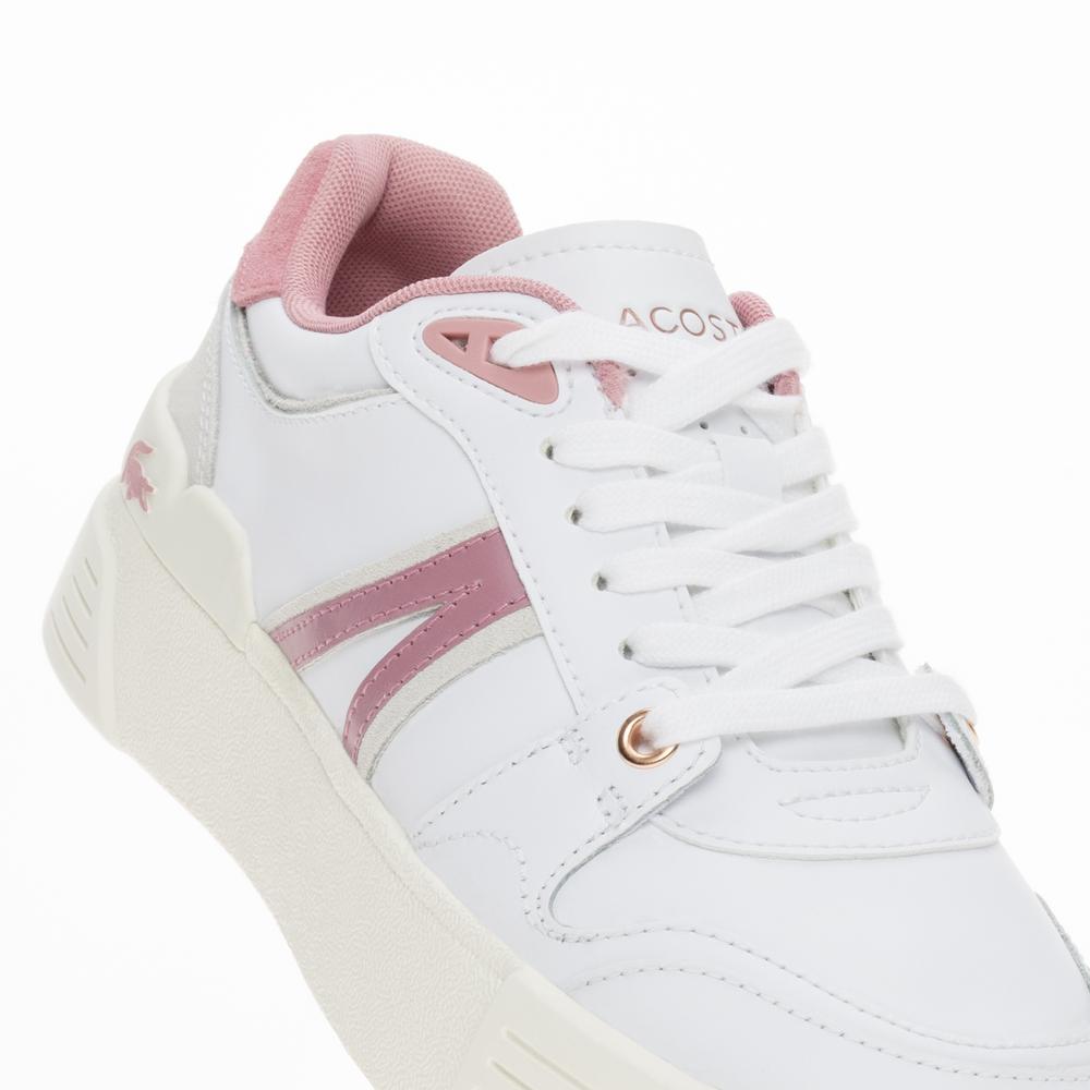 Topánky Lacoste L002 EVO 124 1 SFA 747SFA0050-1Y9 - biele