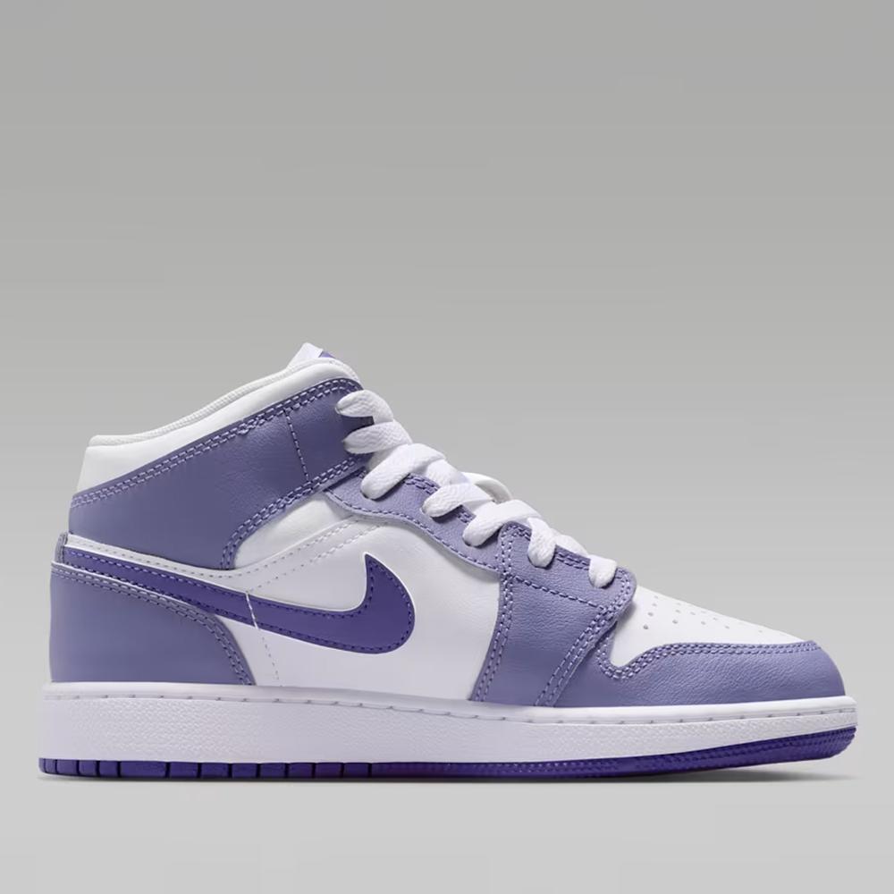 Detské topánky Nike Air Jordan 1 Mid DQ8423-500 - fialové