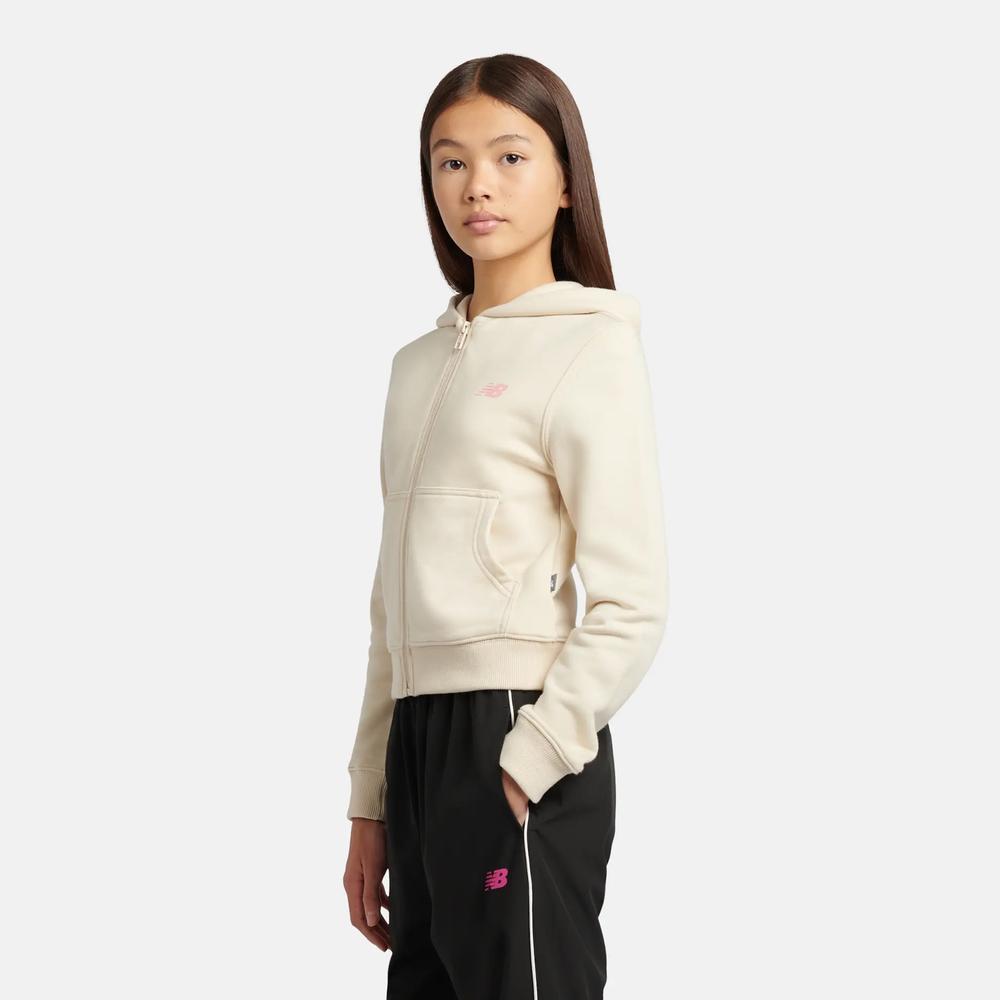 Dětské mikina New Balance YT61P93CLIN - béžové
