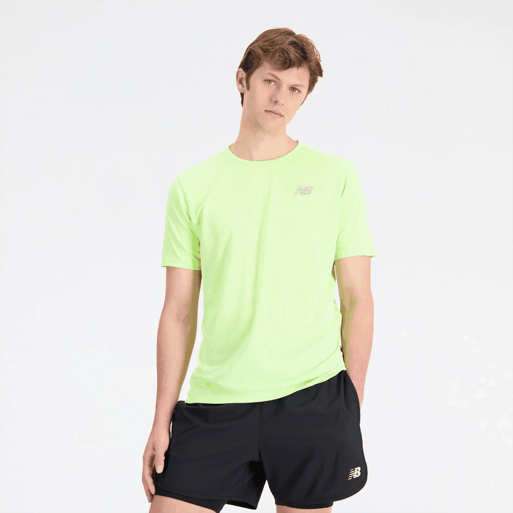 Pánske tričko New Balance MT21262TWY – zelené
