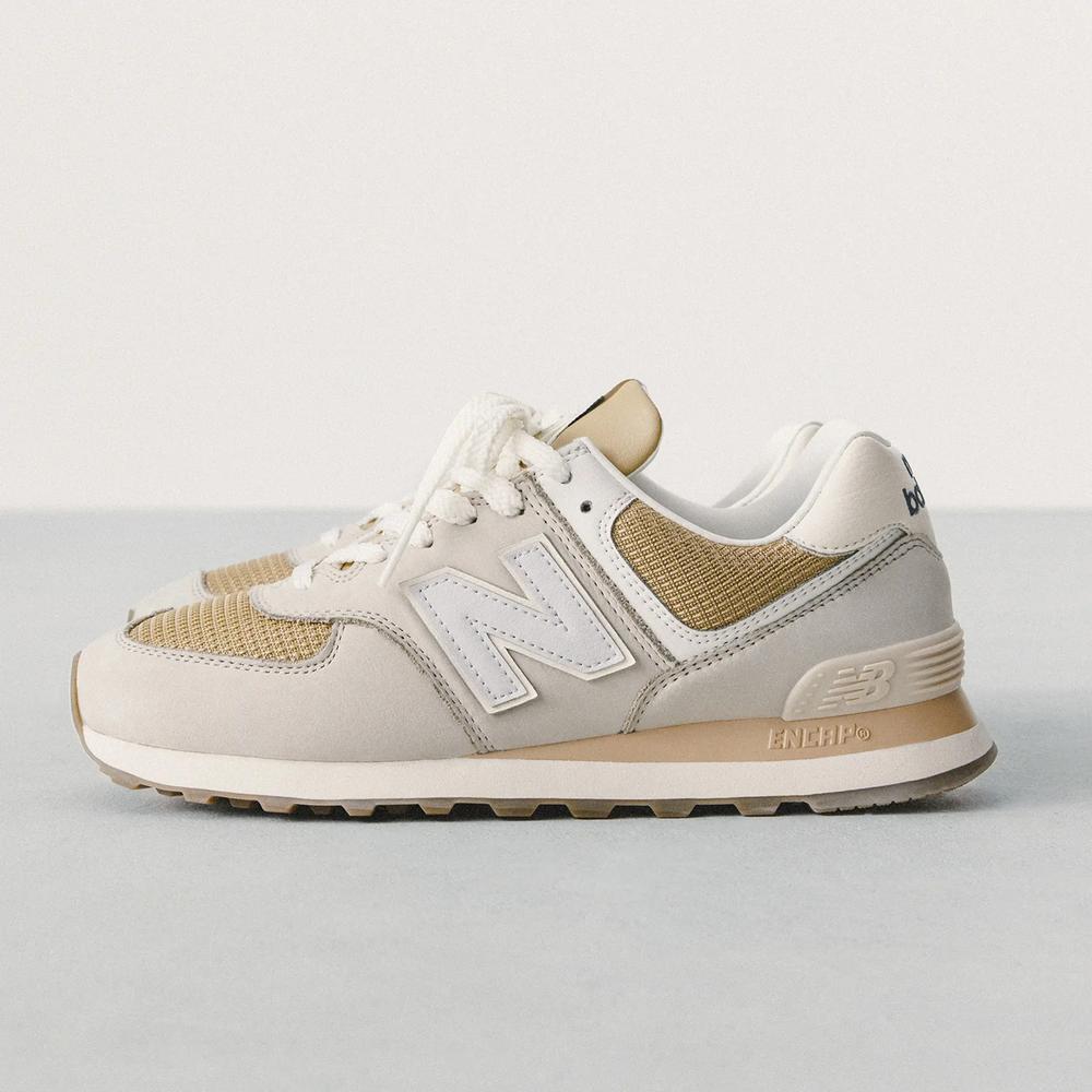 Unisex topánky New Balance U5748DF - béžové