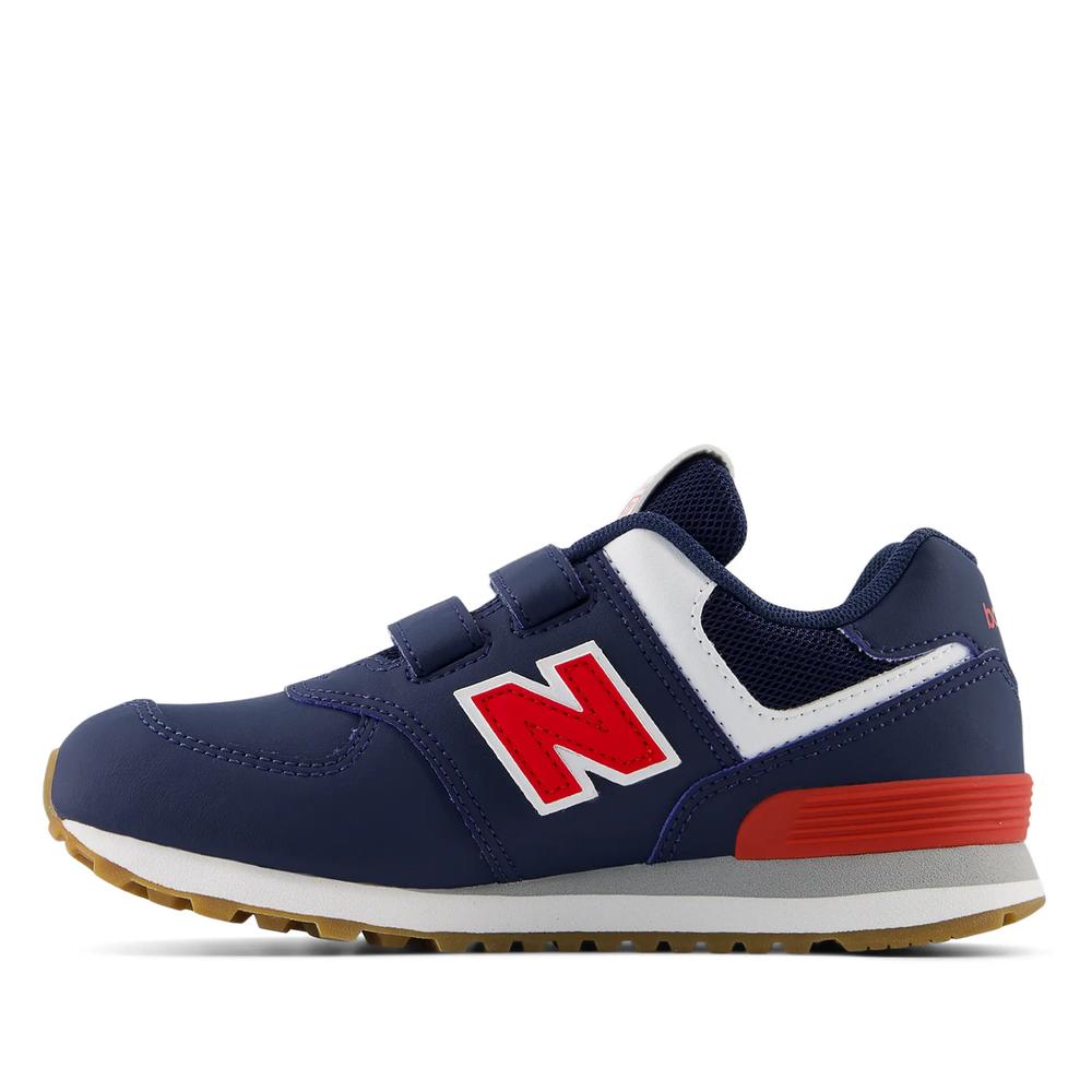Detské topánky New Balance PV574NF - tmavomodré