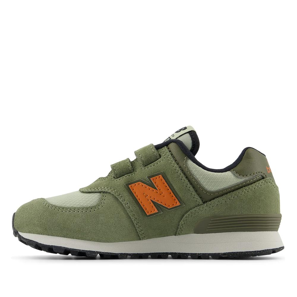 Topánky New Balance PV574SOF - zelené