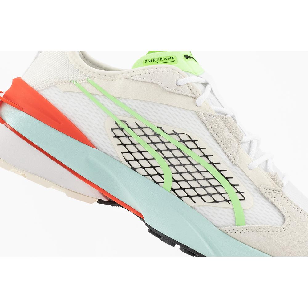 Topánky Puma PWRFRAME OP-1 Mix Trainers 38555701 - biele