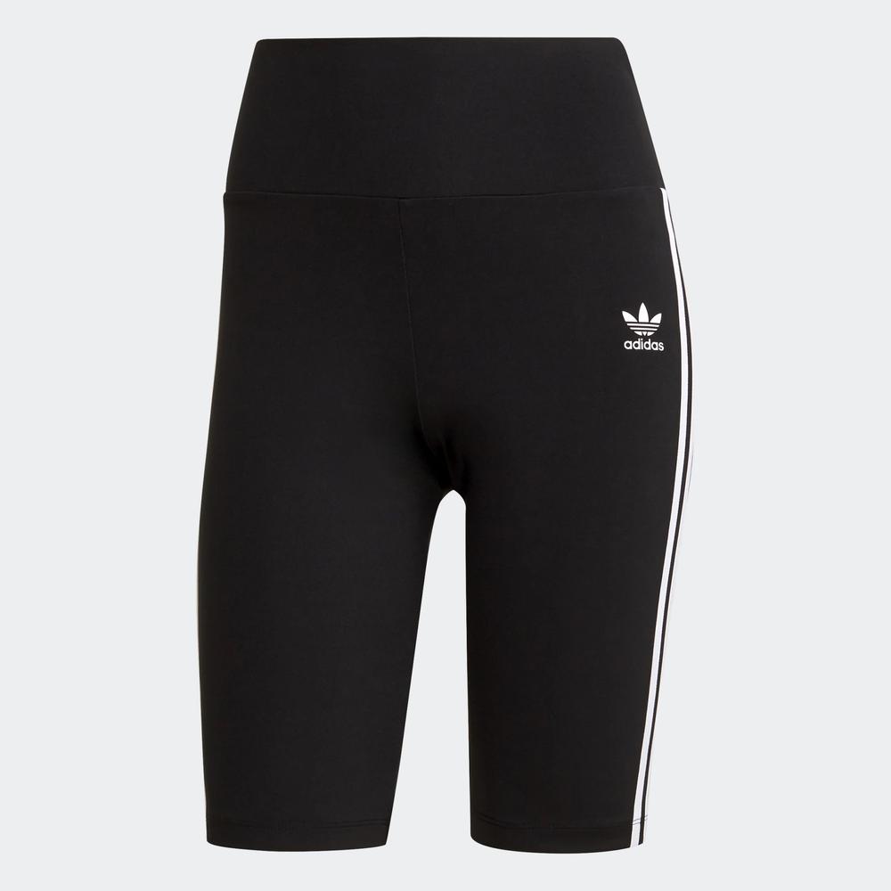Legíny adidas Adicolor Classics Primeblue High-Waisted Short Tights GN2842 - čierne