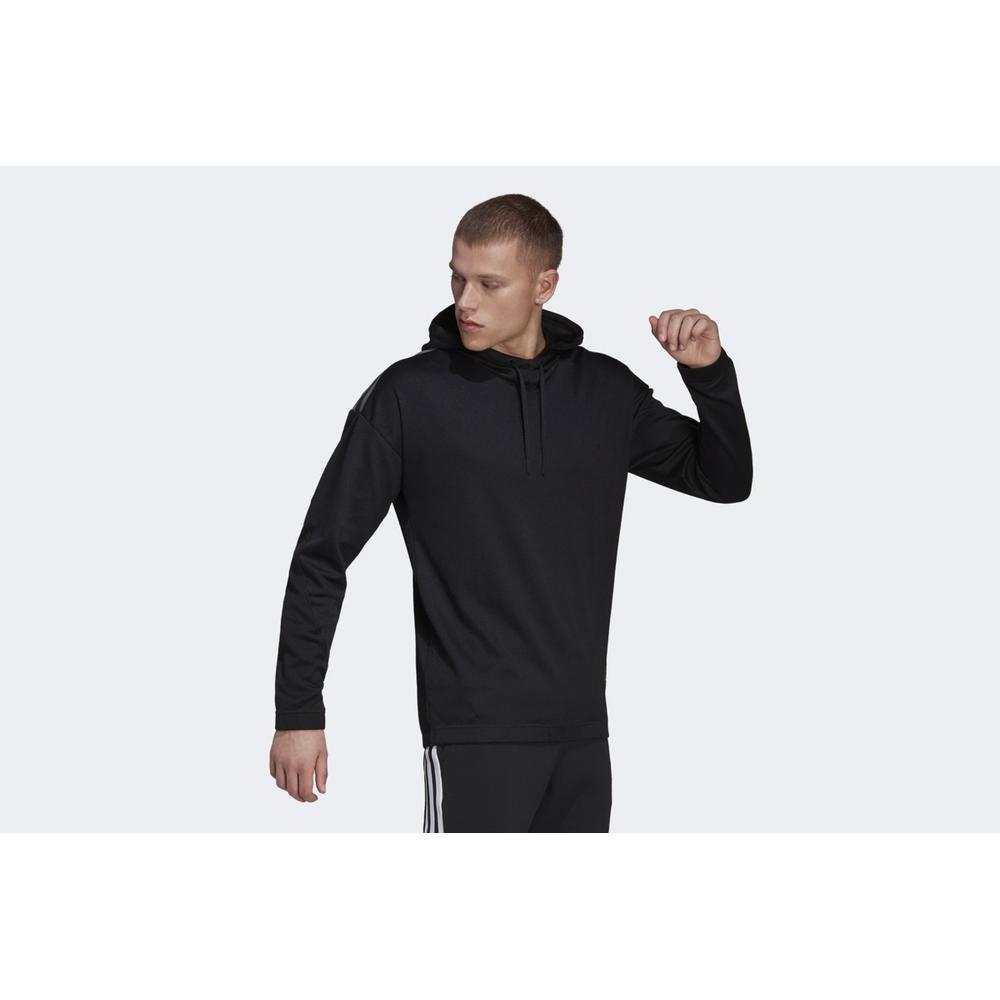 Blúza adidas M TRWL 3S HD HE2271 - čierne