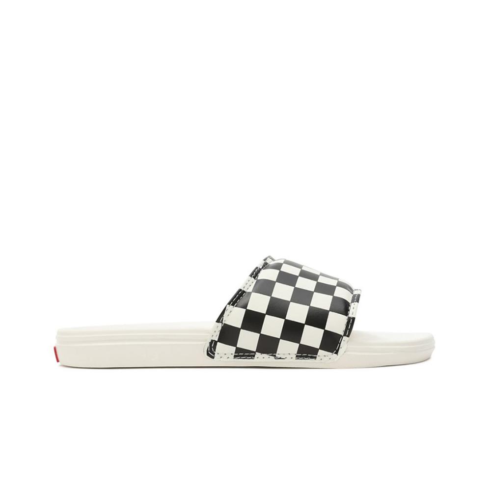 Klapky Vans Checkerboard La Costa Slide-On VN0A5HFER6R1 - biele