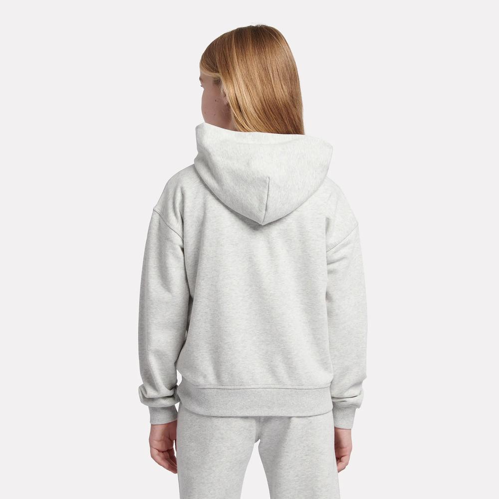 Dětské mikina New Balance LAKG0056AHH - šedý