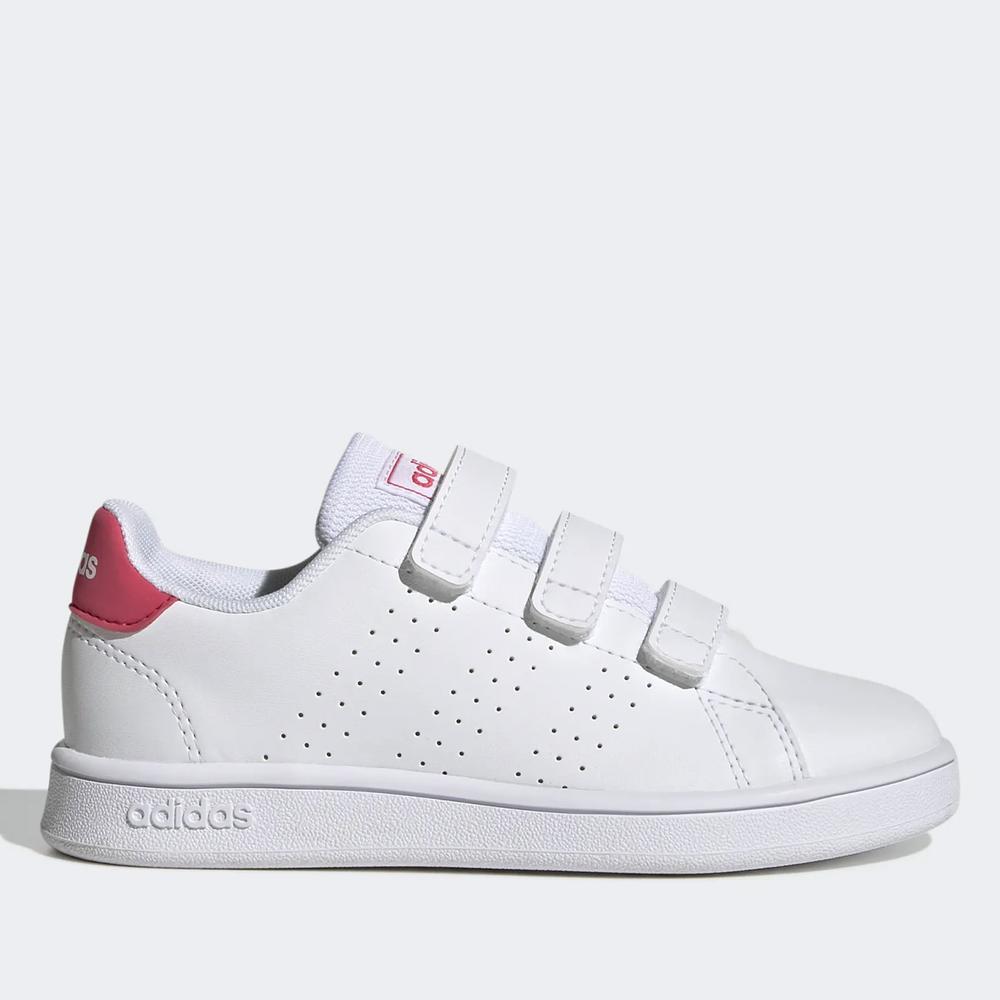 Topánky adidas Advantage Court Lifestyle Hook-and-Loop GW6495 - biele