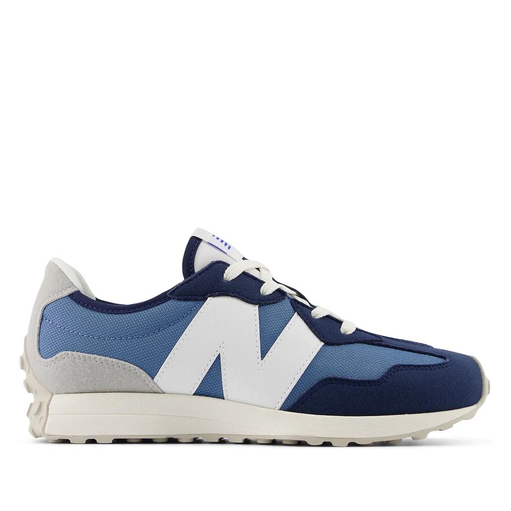Detské topánky New Balance GS327CJ - modré