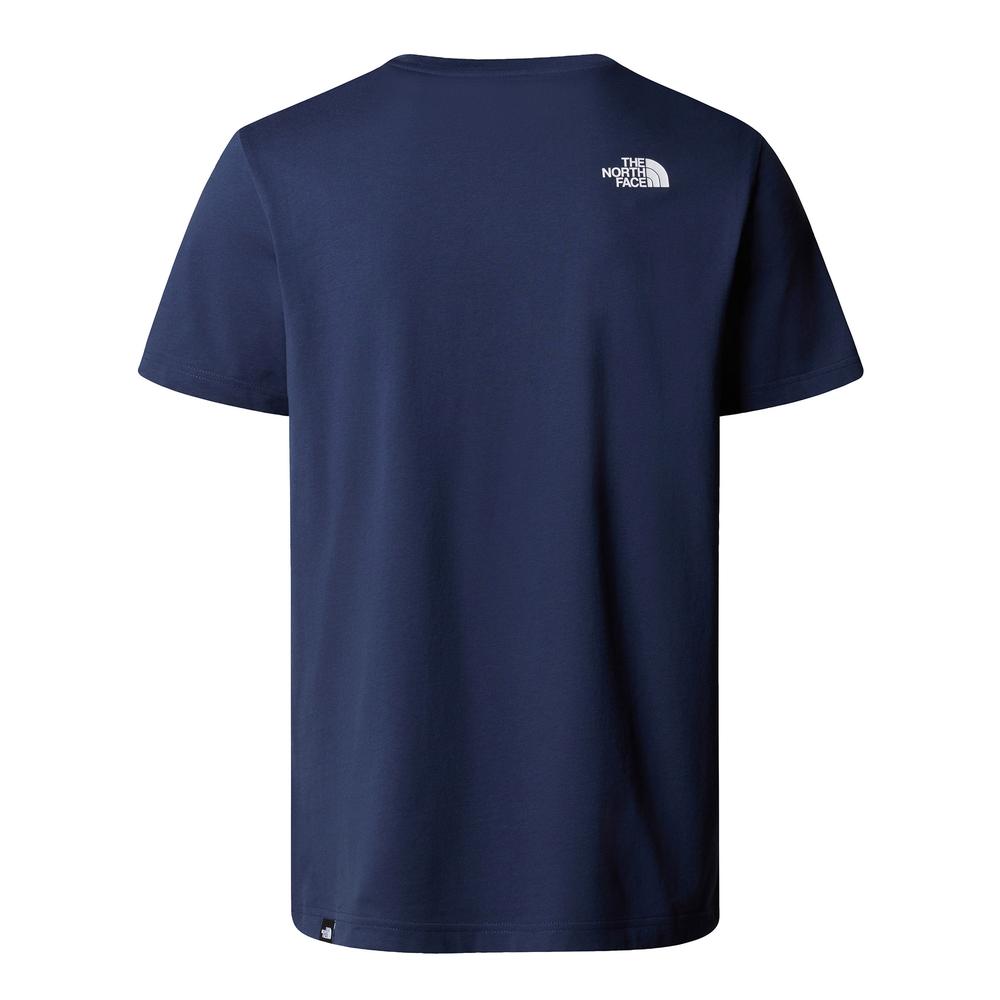 Tričko pánske The North Face Simple Dome 0A87NG8K21 - tmavomodré