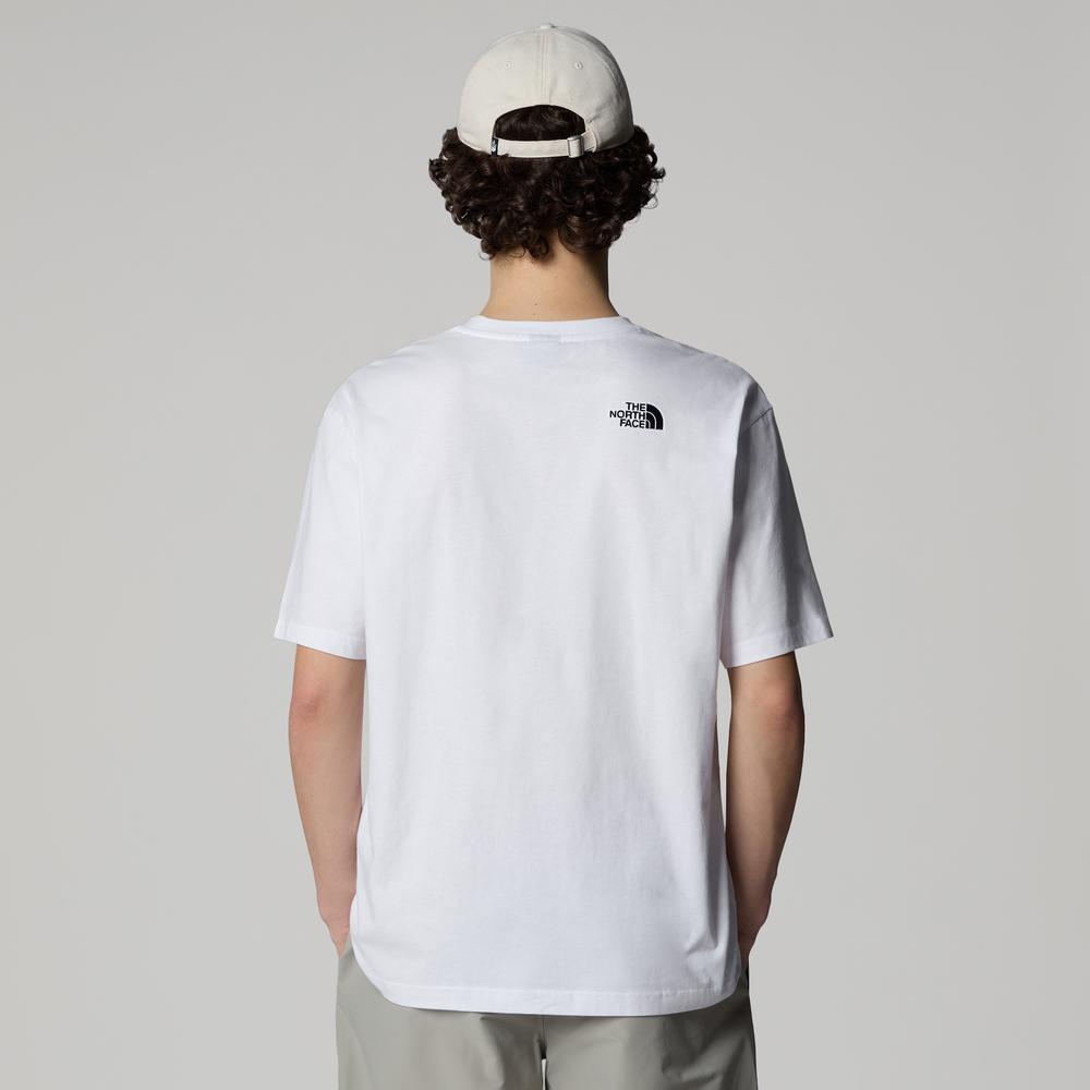 Tričko The North Face Simple Dome 0A87NRFN41 - biele