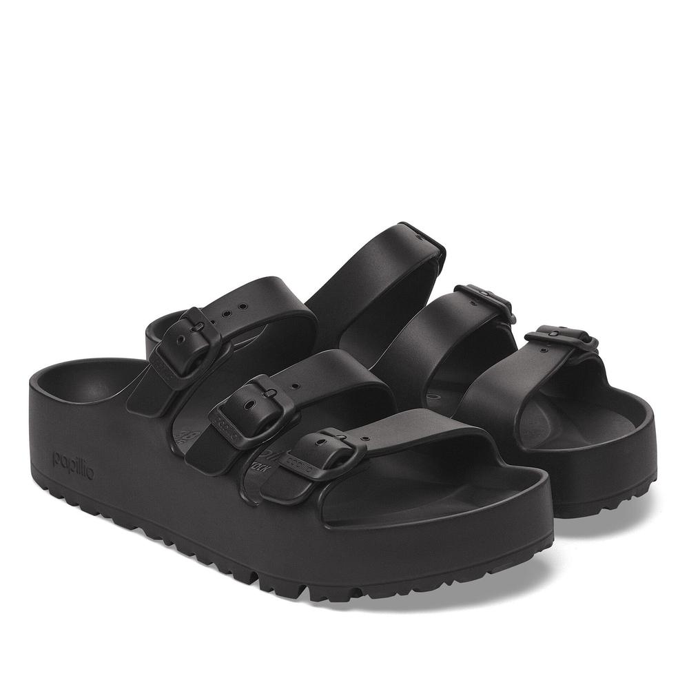 Klapky Birkenstock Florida Eva Flex Platform 1029738 - čierne
