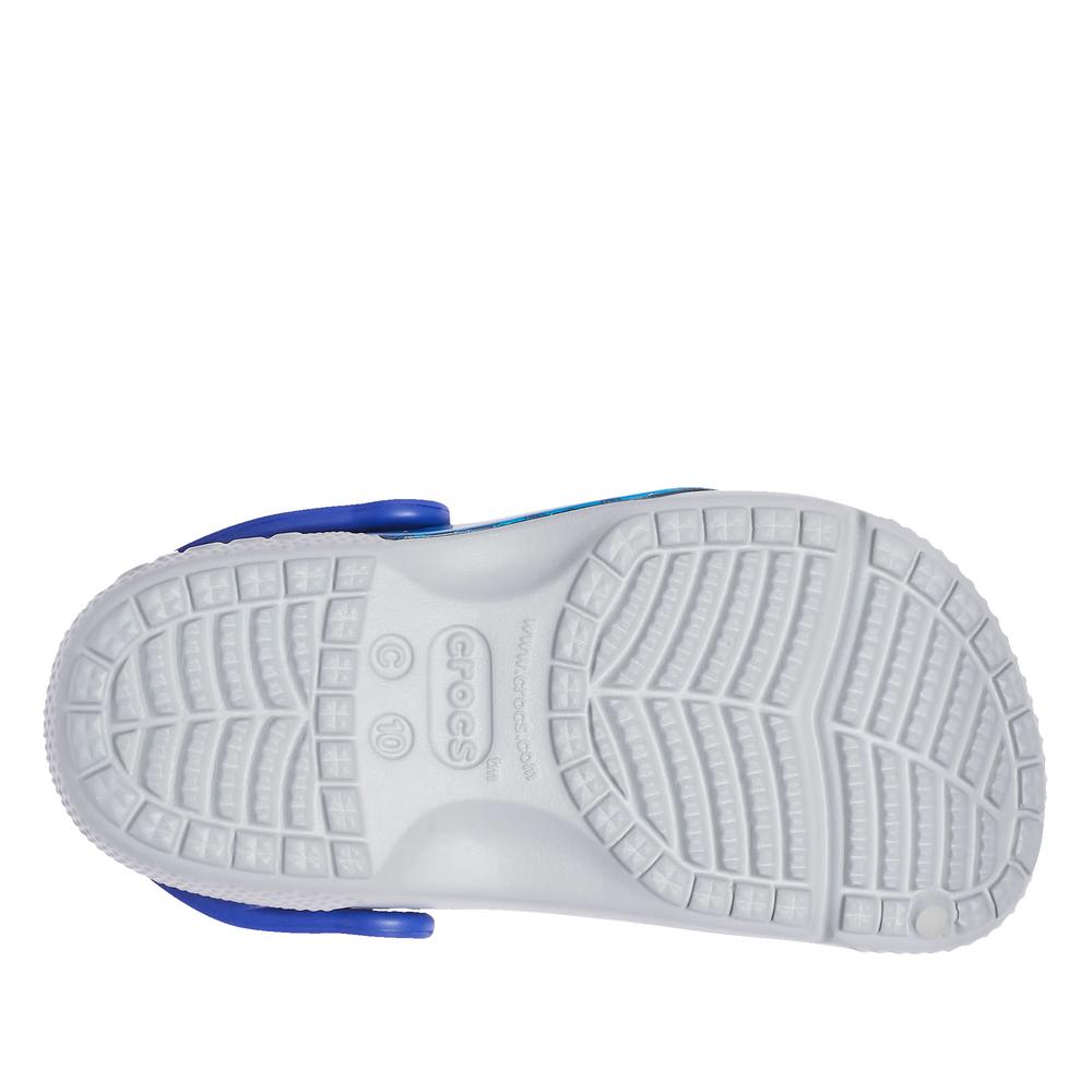 Klapky Crocs Toddler Fun Lab Paw Patrol Patch Clog 207487-007 - šedý