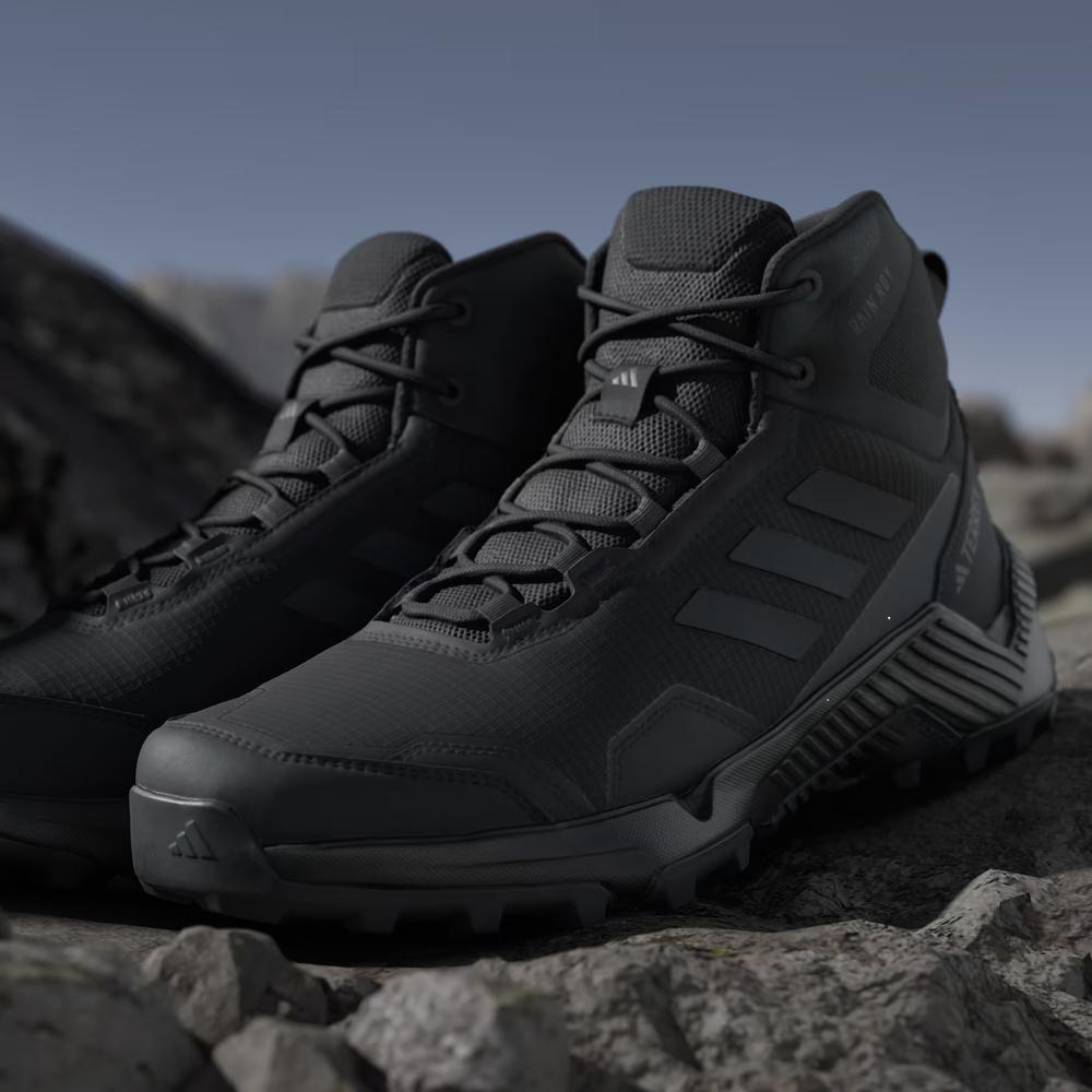 Topánky pánske adidas Terrex Eastrail 2.0 Mid Rain.Rdy Hiking HP8600 - čierne