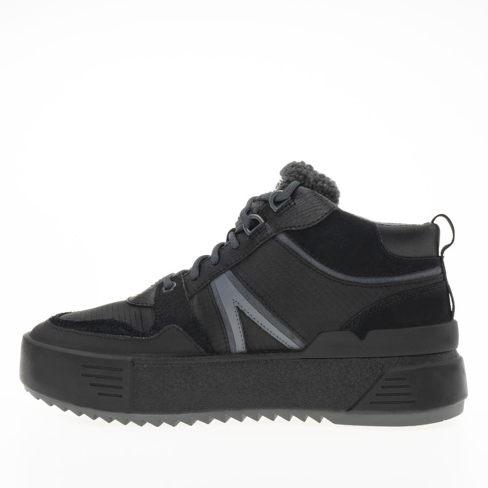 Topánky Lacoste L002 Mid 746CFA0036-02H - čierne