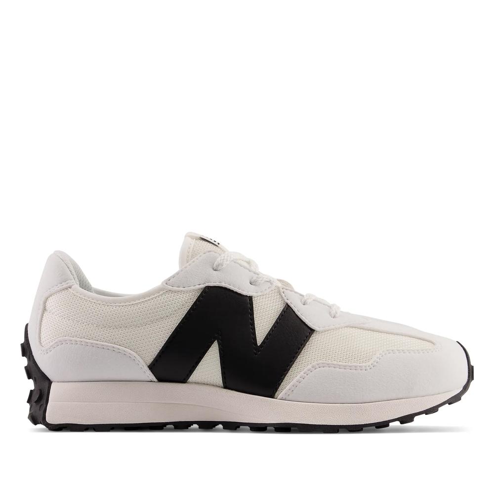 Detské topánky New Balance GS327CWB – biele