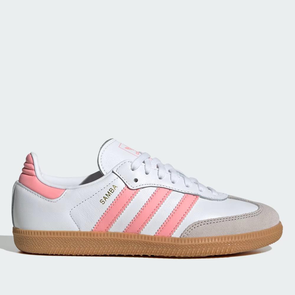 Topánky adidas Originals Samba OG J JP5480 - biele