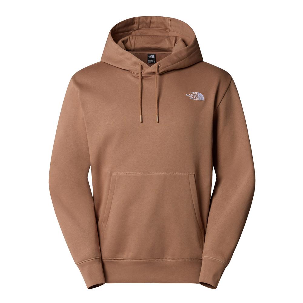 Mužský blúza The North Face Essential Oversize Hood 0A89ES6IH1 - hnedé