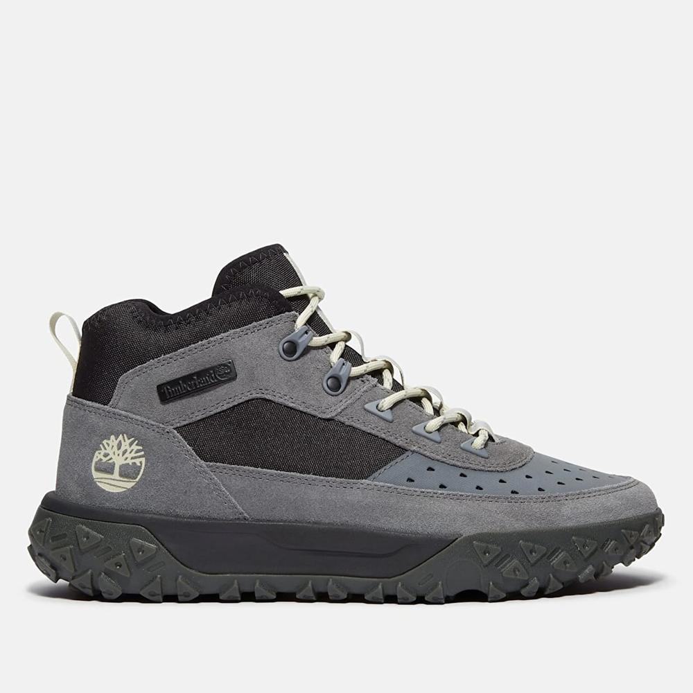 Topánky pánske Timberland Greenstride Motion 6 Mid Lace TB0A6CW1A4O1 - šedý