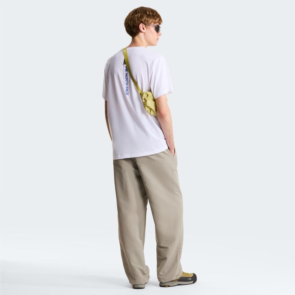 Mužský tričko The North Face Vertical 0A8GV1FN41 - biele