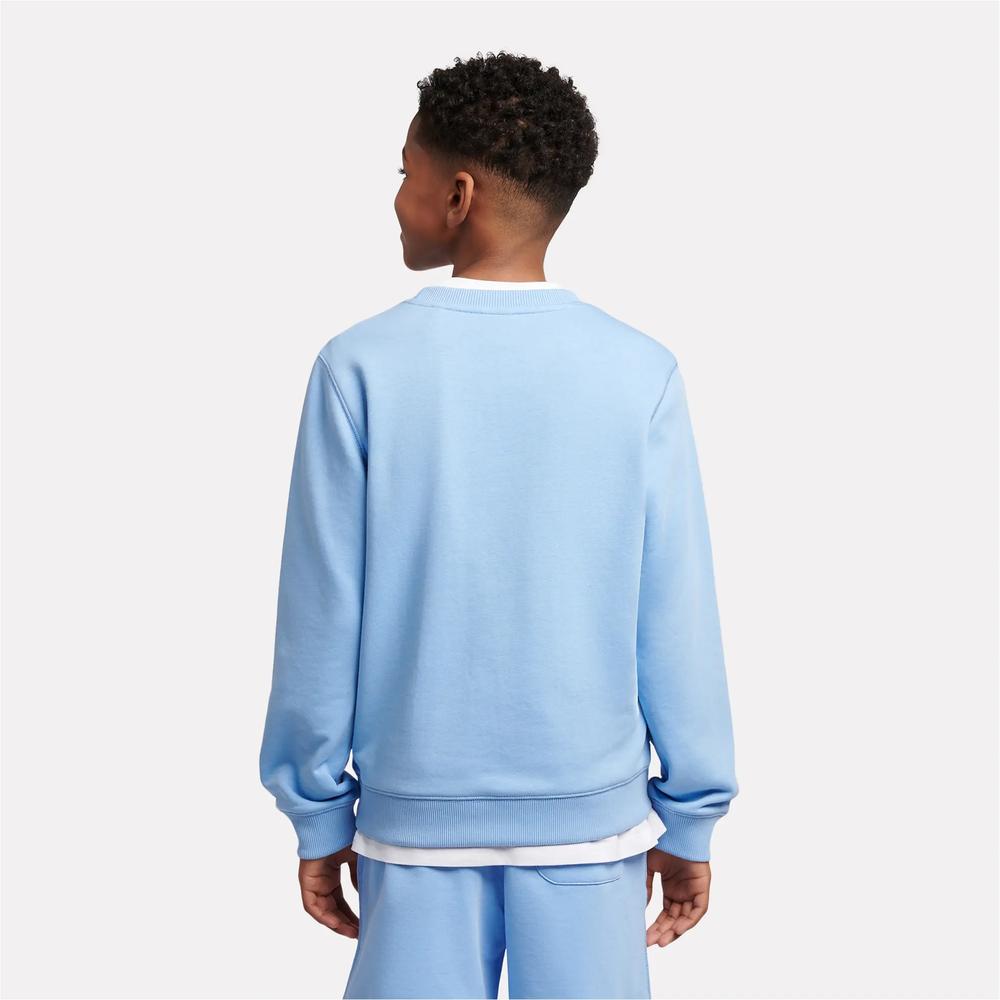 Dětské mikina New Balance LAKB0055ELE - modré