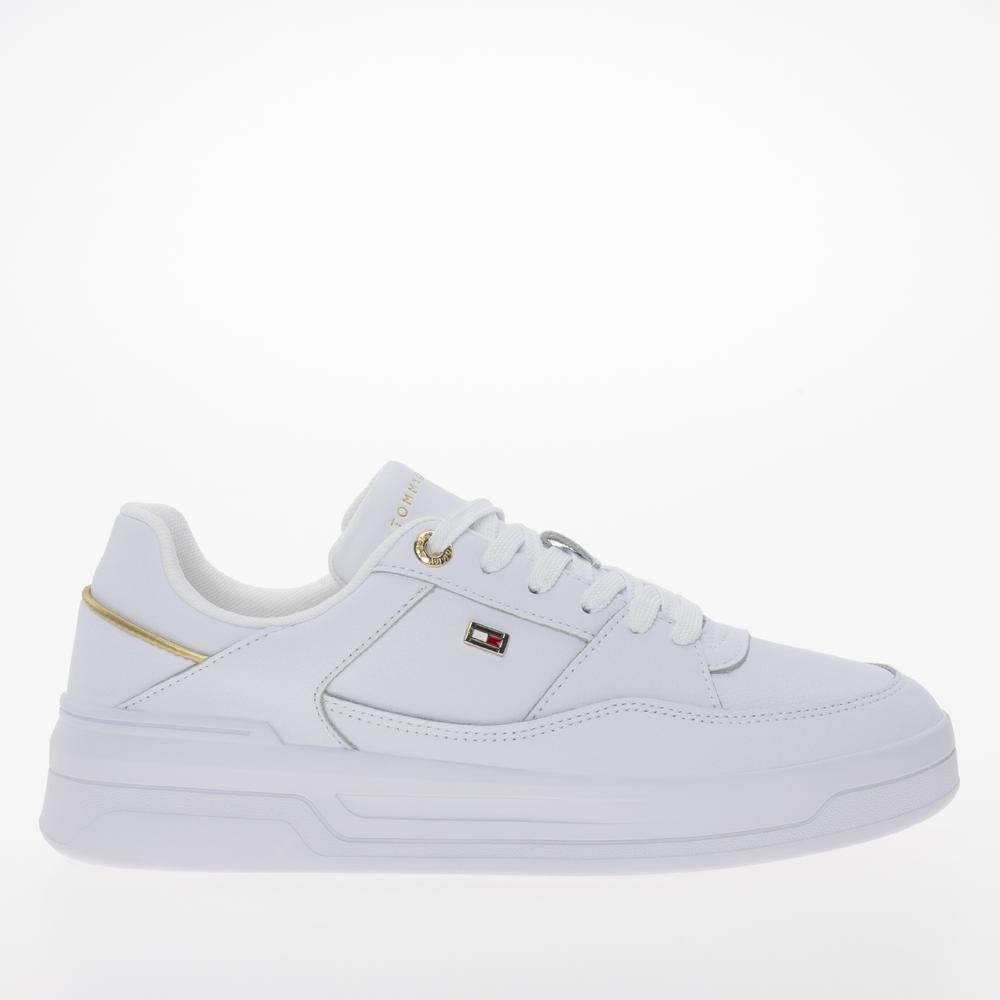 Topánky Tommy Hilfiger Essential Basket Sneaker FW0FW08261-YBS - biele