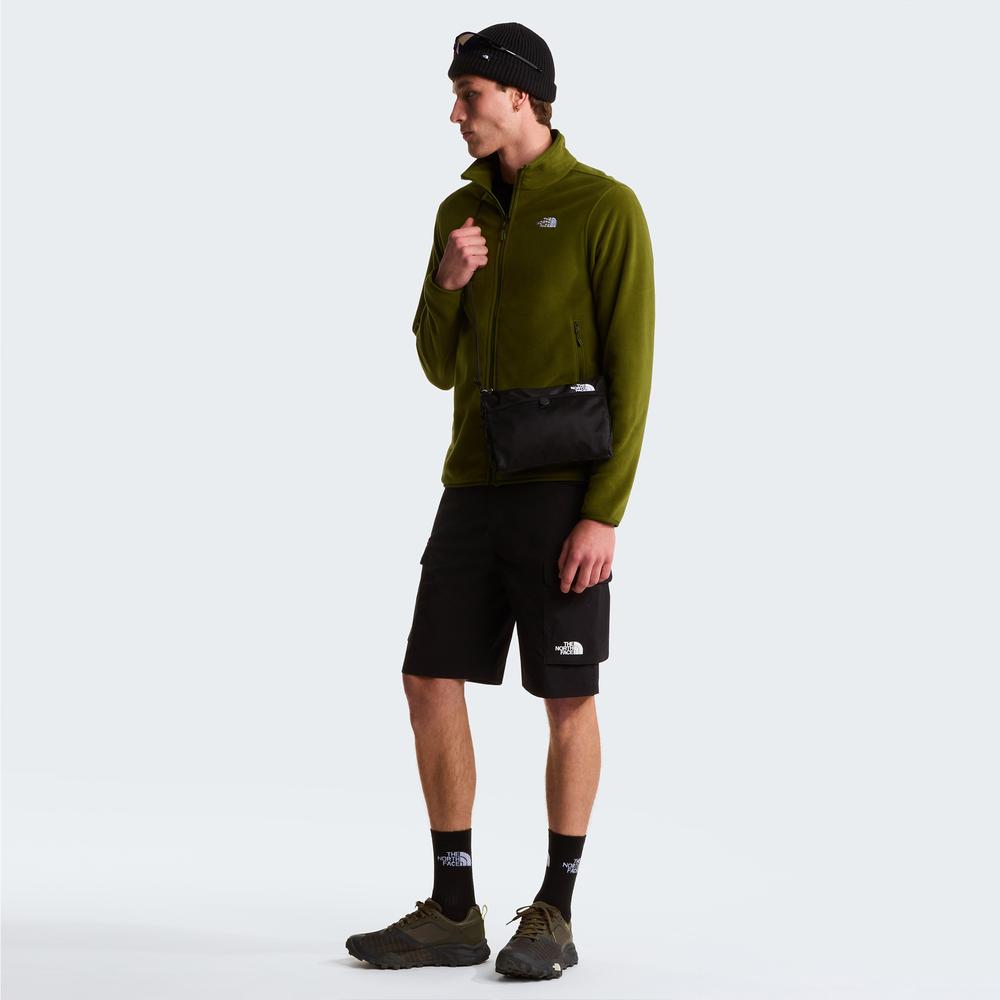 Mužský blúza The North Face Glacier Full-Zip Fleece 0A8D0RBRI1 - zelené