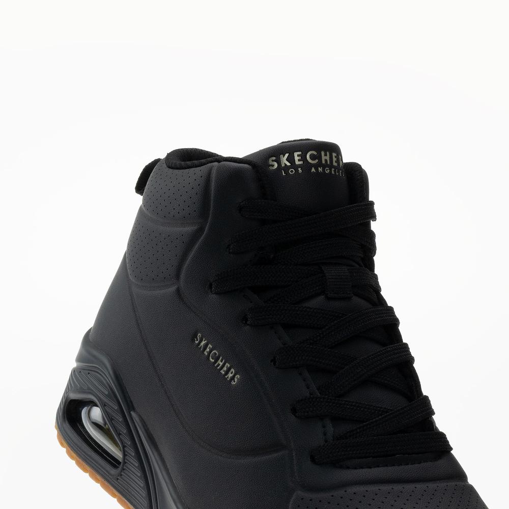 Dámske topánky Skechers Uno Stand High 177097BBK - čierne