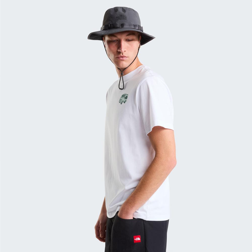 Tričko pánske The North Face Van Life 0A8GQNFN41- biele