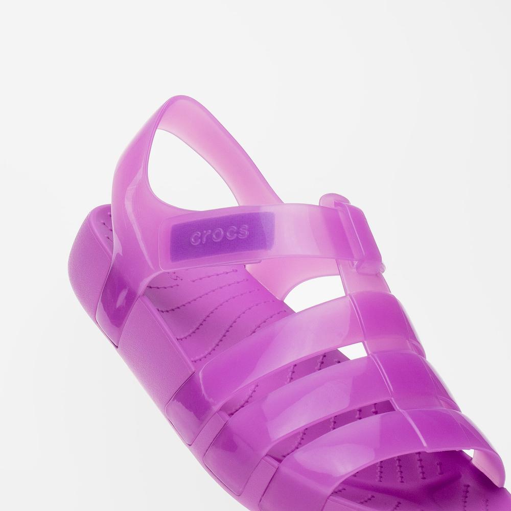 Sandále Crocs Isabella Jelly Sandal 209837-6WQ - ružové