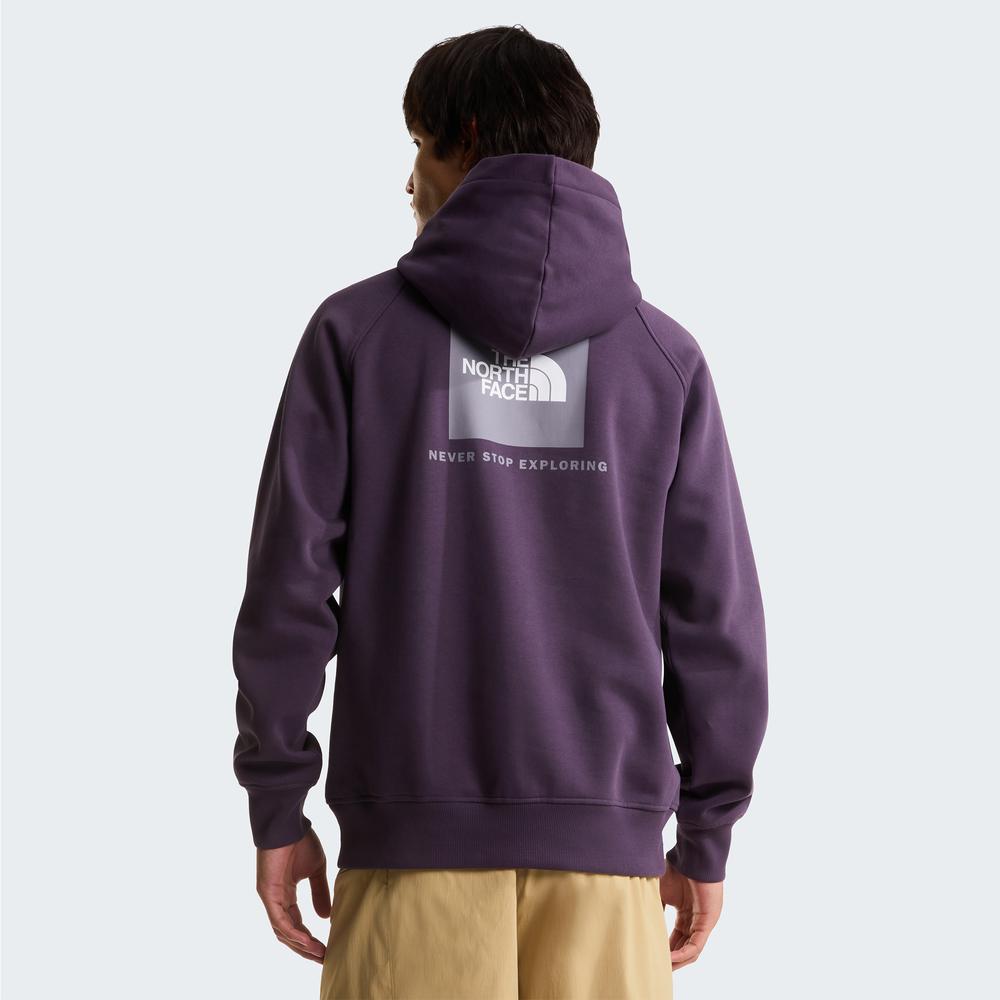 Pánske blúza The North Face Raglan Box NSE 0A89F9G5O1 - fialové