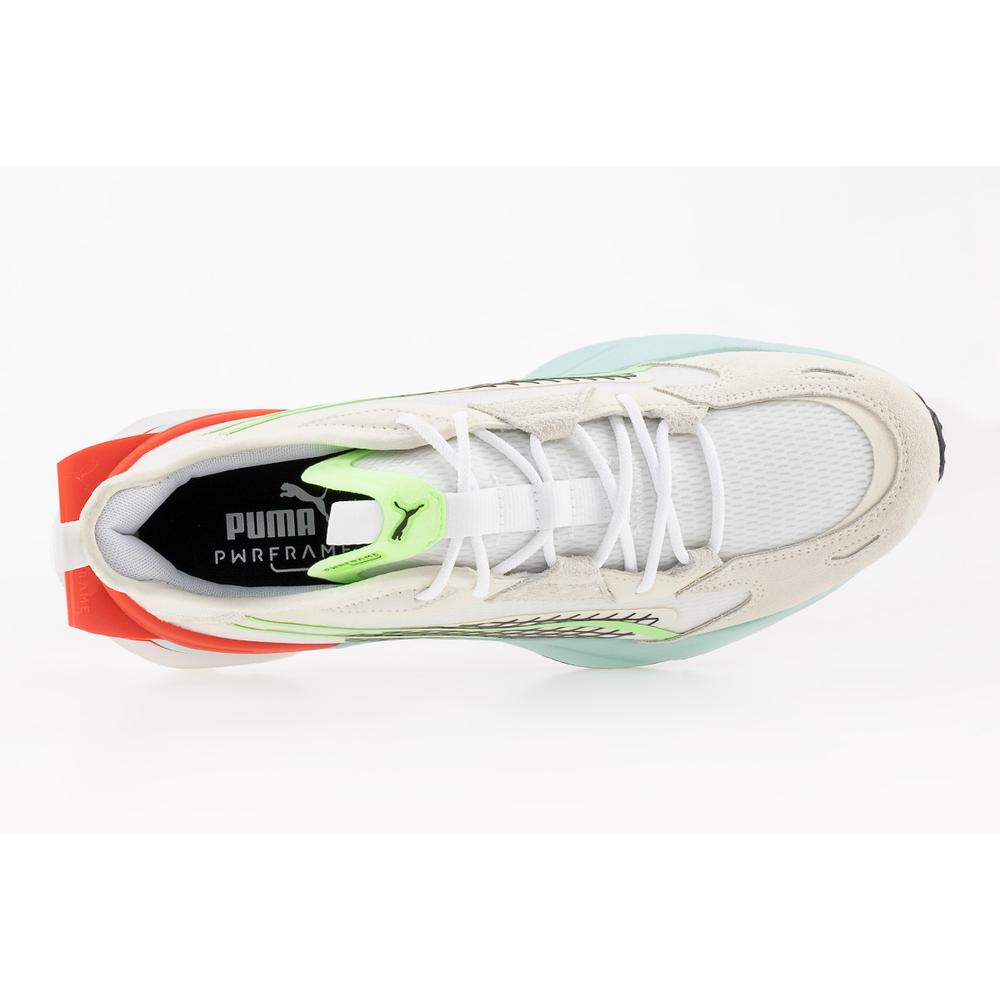 Topánky Puma PWRFRAME OP-1 Mix Trainers 38555701 - biele
