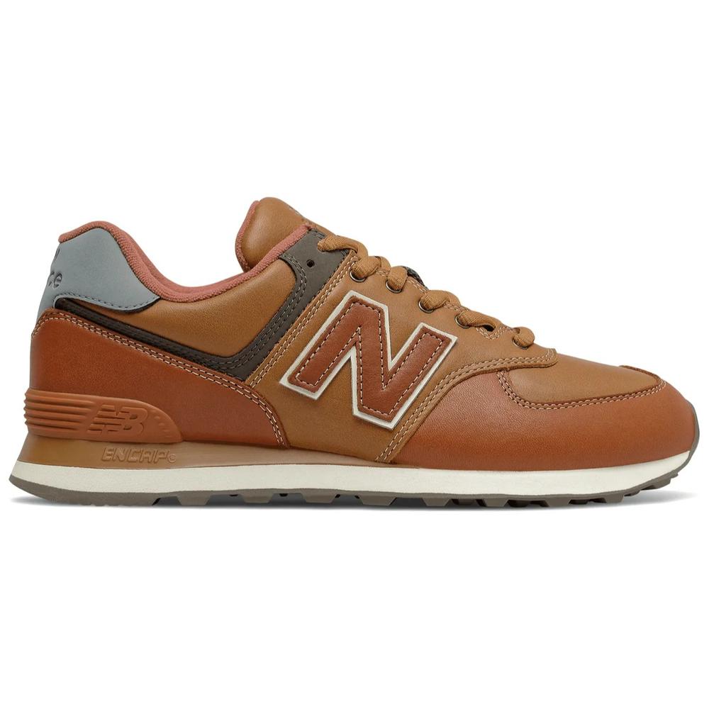 Topánky pánske New Balance ML574OMA - hnedé