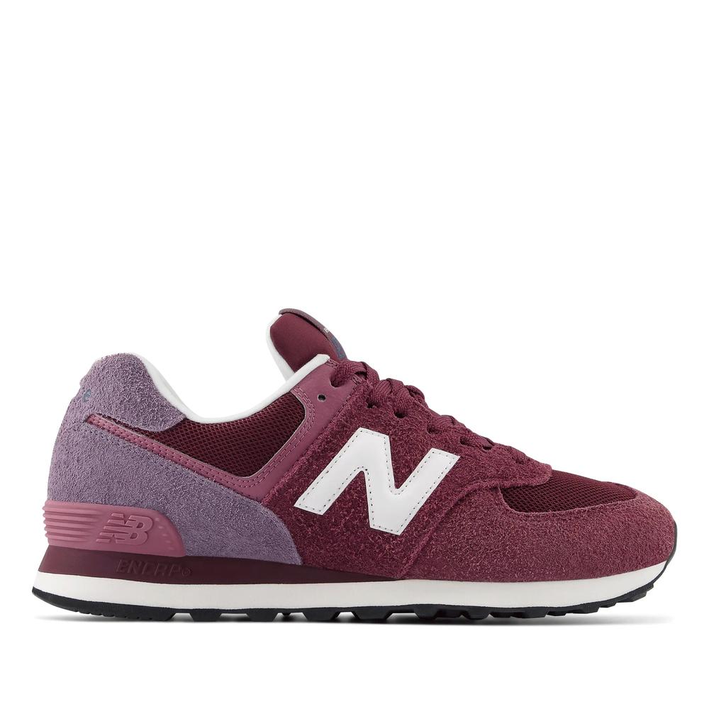 Topánky New Balance U574ABO - bordóvé