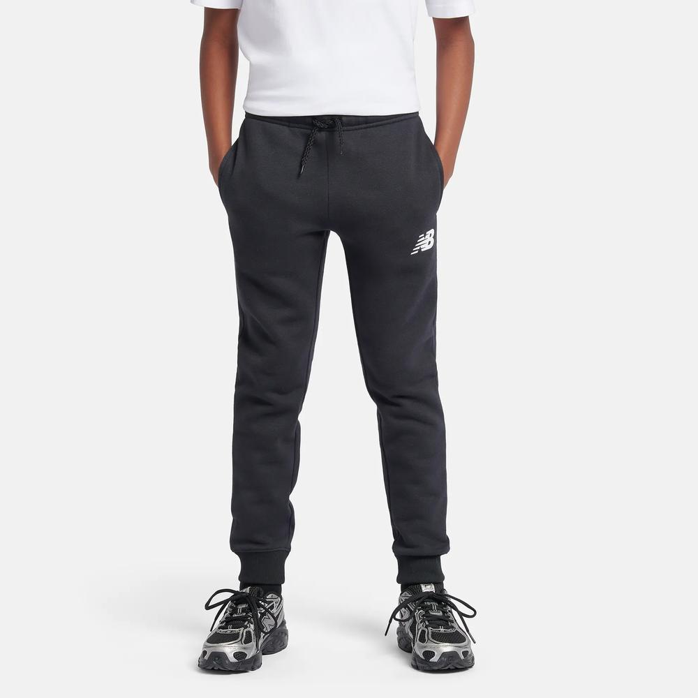 Detské nohavice New Balance LAKB0007BK - čierne