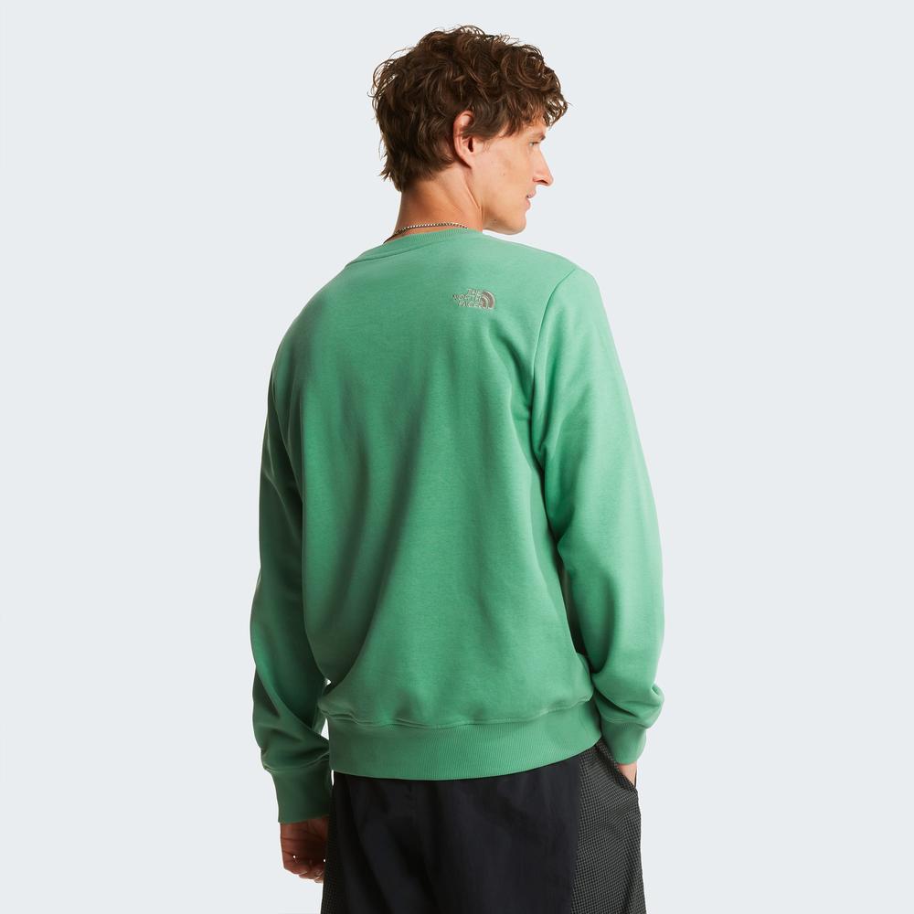 Mužský blúza The North Face Drew Peak Light 0A8C1CMUA1 - zelené