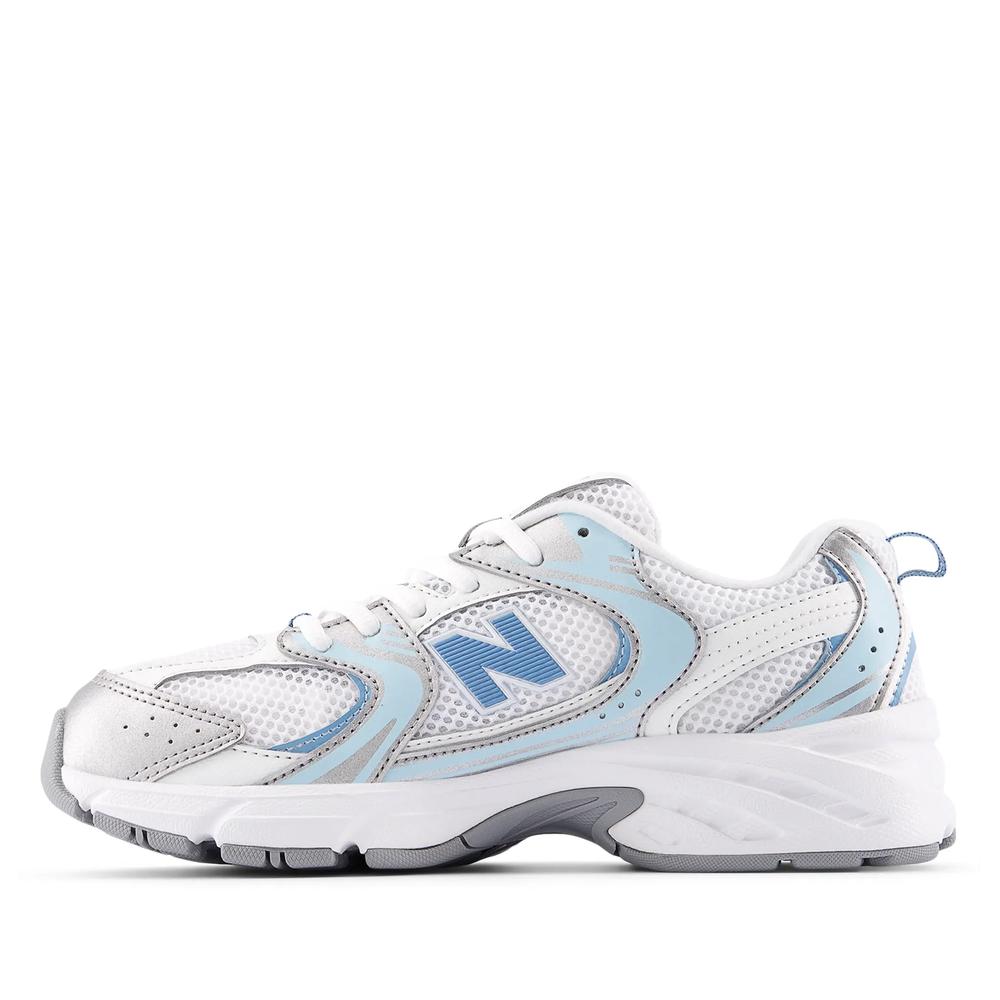 Detské topánky New Balance GR530ED - biele