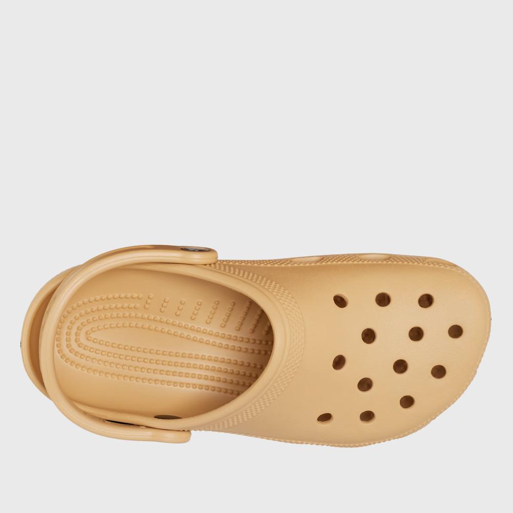 Klapky Crocs Classic Clog 10001-209 - hnědé