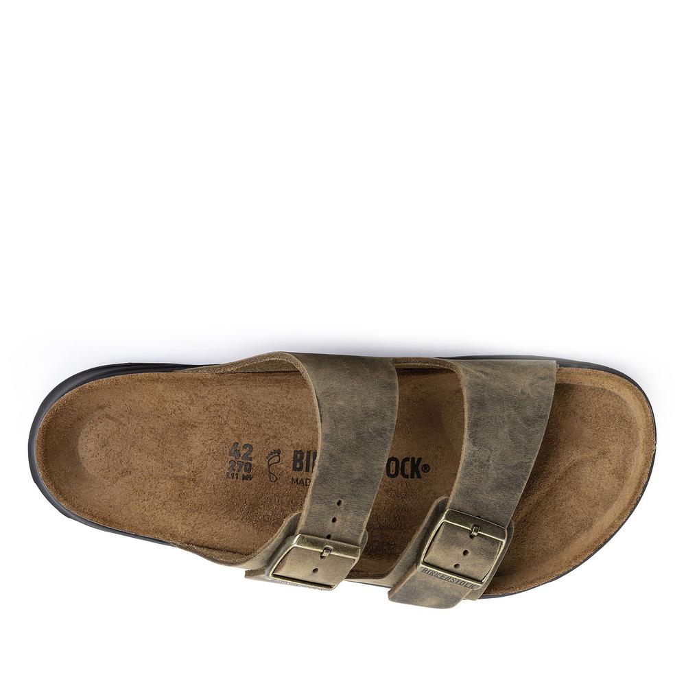 Klapky pánske Birkenstock Arizona Crosstown 1018463 - hnedé