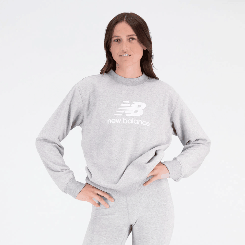 Dámska mikina New Balance WT31532AG - šedý