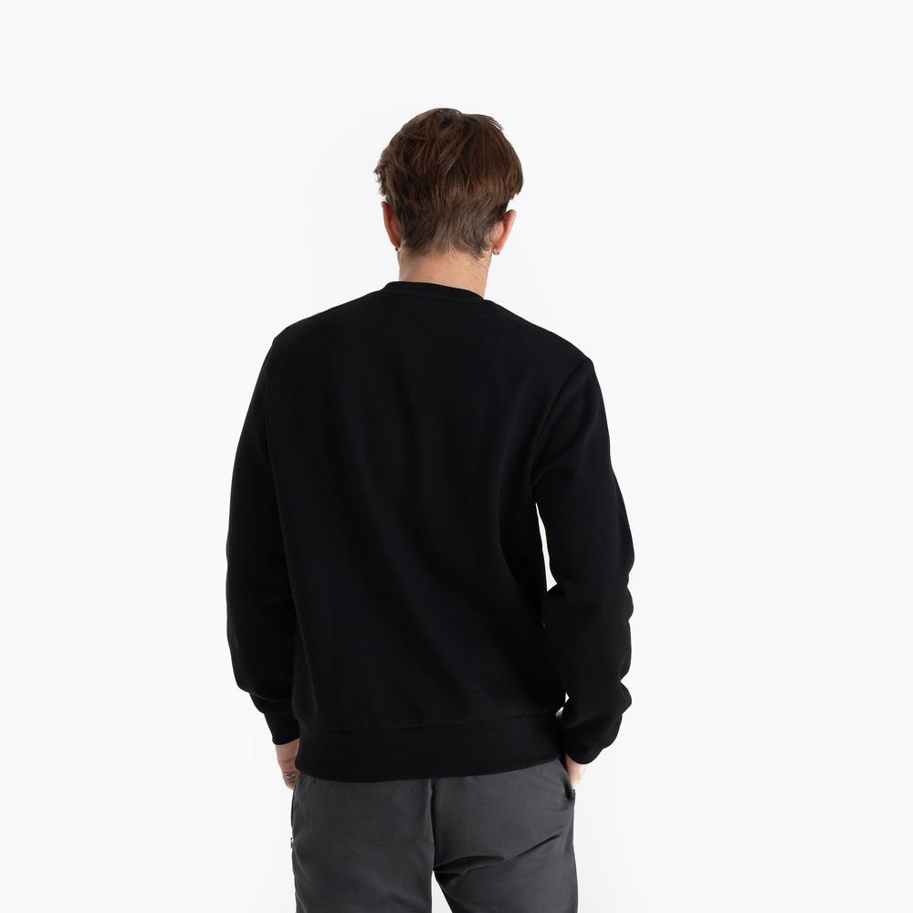 Blúzka Dresová Lacoste Organic Brushed Cotton Sweatshirt SH9608-031 - čierne